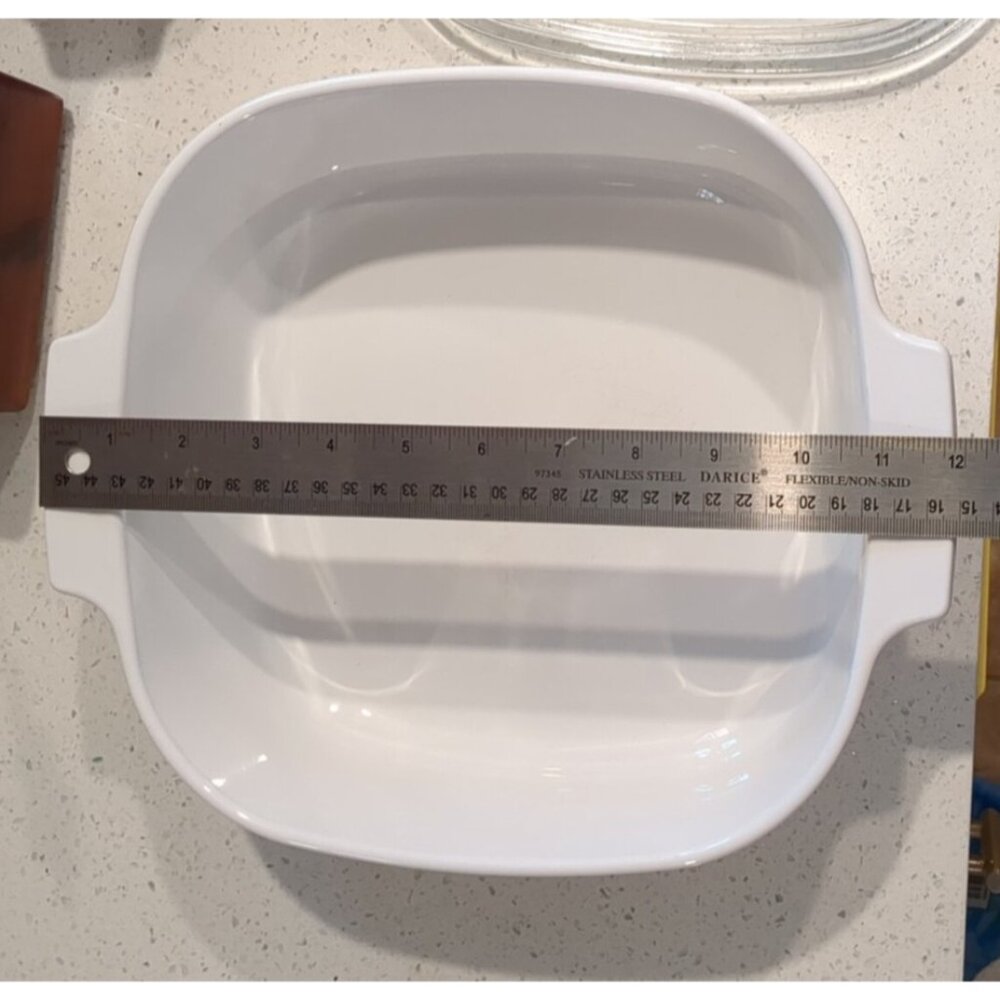 Vintage CorningWare 4QT A-84-B Spice of Life L Echalote La Sauge Dish w Lid - Picture 9 of 16